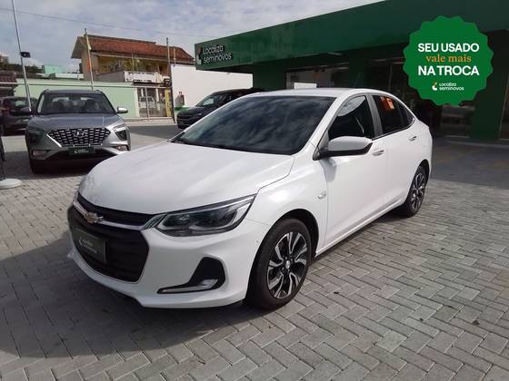 CHEVROLET ONIX 1.0 TURBO FLEX PLUS PREMIER AUTOMÁTICO CHEVROLET ONIX 1.0 TURBO FLEX PLUS PREMIER AUTOMÁTICO